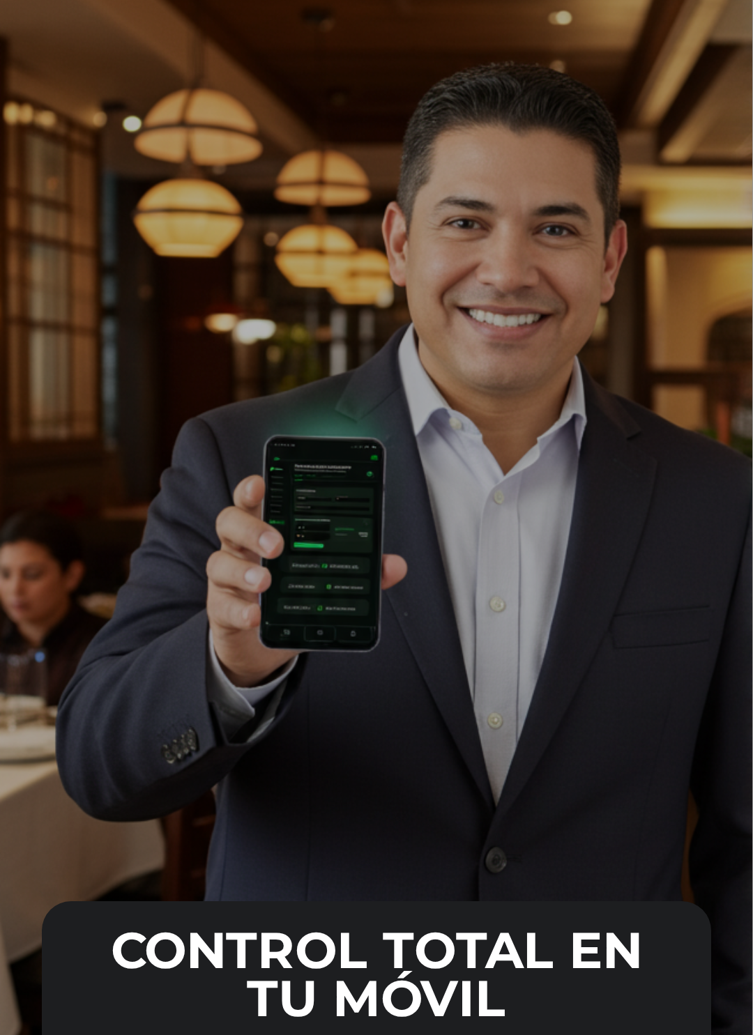 Control total en tu móvil de la app VeitiaDinner